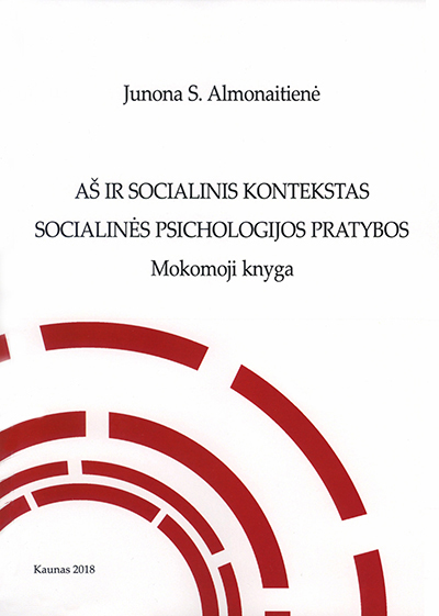Aš ir socialinis kontekstas: socialinės psichologijos pratybos.